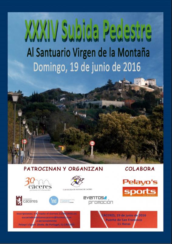 Subida Pedestre a la Montaña y los Judex de Triatlón