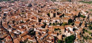Foto aérea de Cáceres