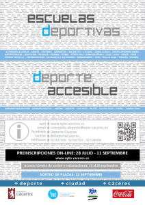 Escuelas Deportivas