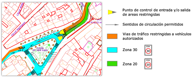 Plano tráfico Centro Histórico