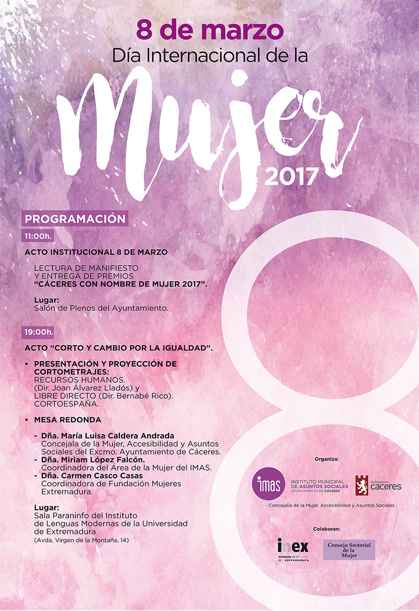 Día Internaciona de la Mujer 2017