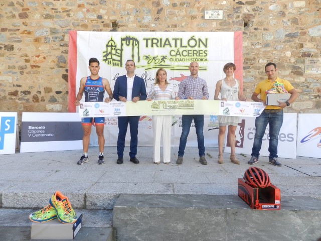 el IV Triatlón Ciudad de Cáceres