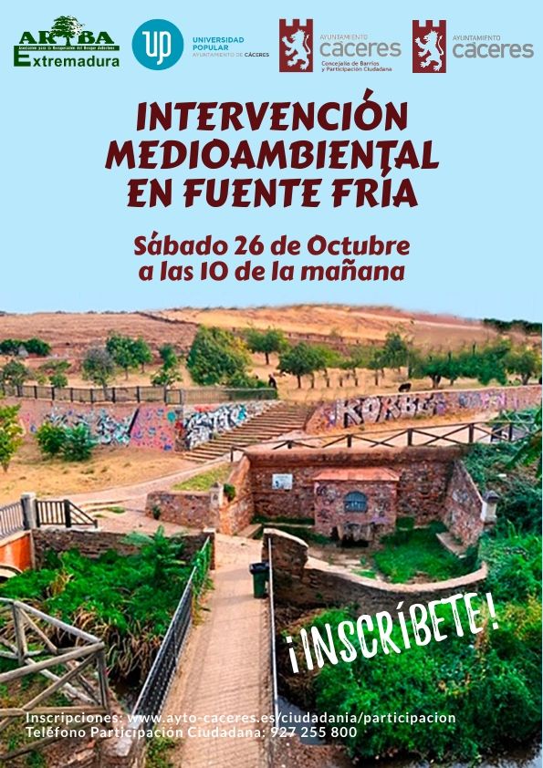 INTERVENCIÓN MEDIOAMBIENTAL EN FUENTE FRÍA