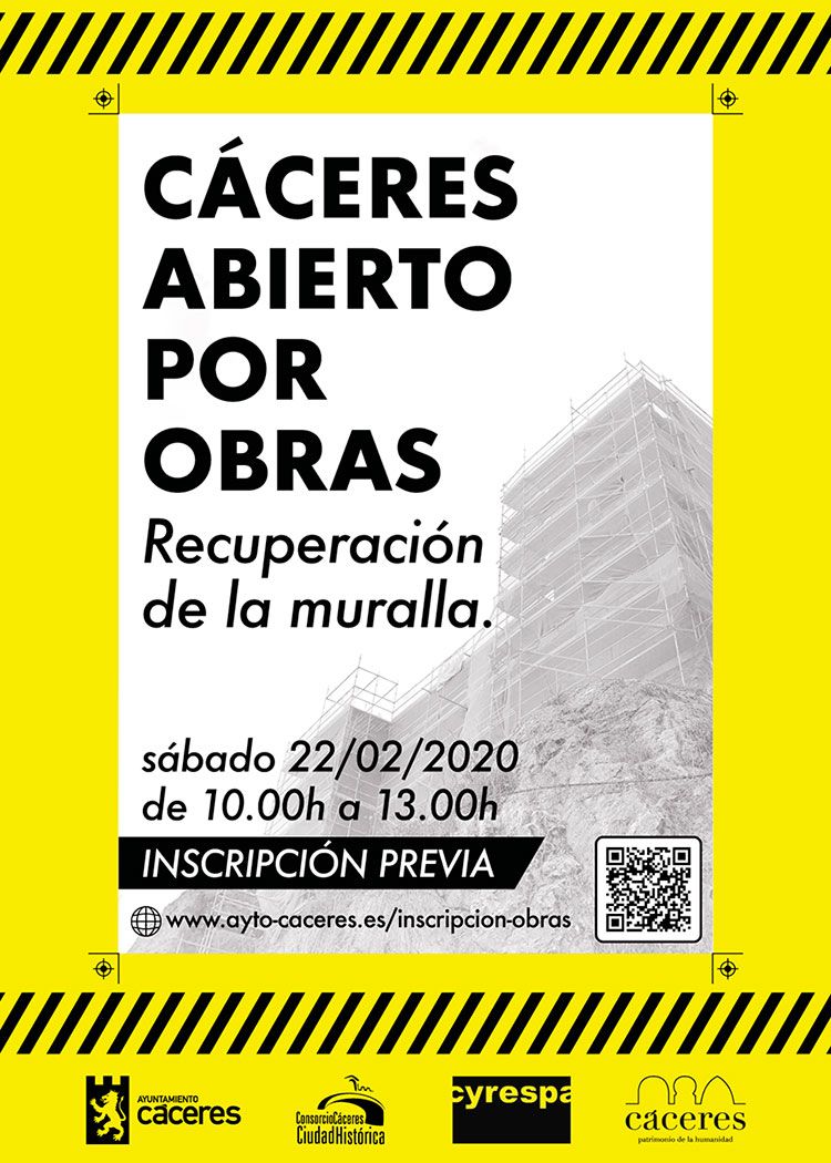 Cáceres abierto por obras