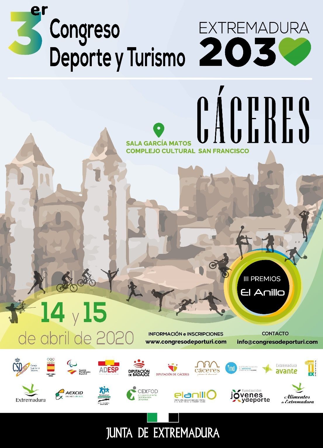 Cartel III Congreso Deporte y Turismo 