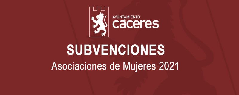 Convocatoria plan de Subvenciones para Asociaciones de Mujeres 2021