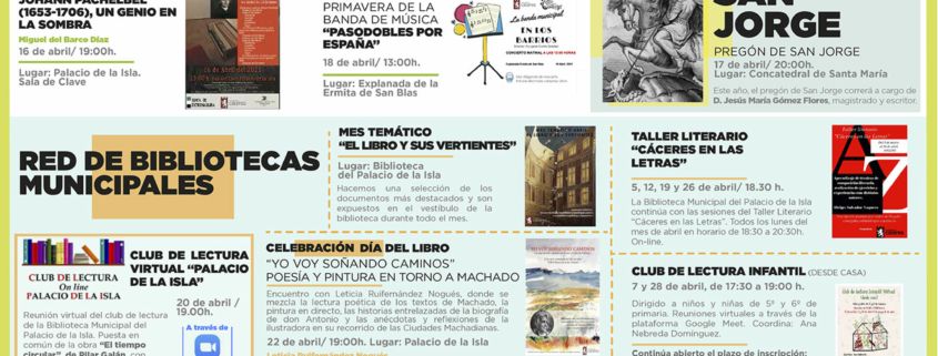Agenda Cultural Abril 2021