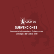 Subvenciones Cultura 2021