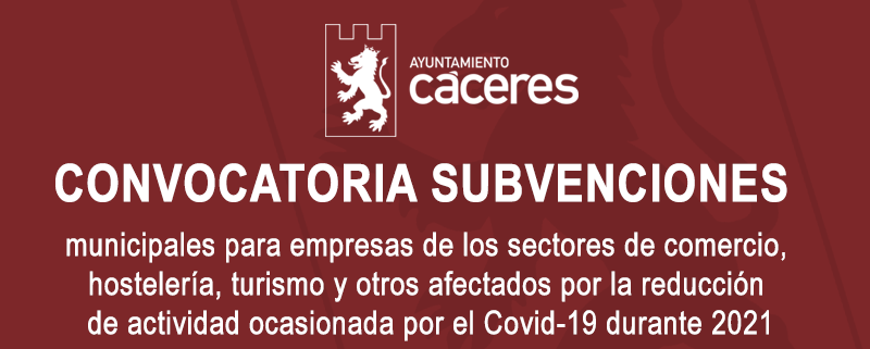 Subvenciones Covid 19 - 2021