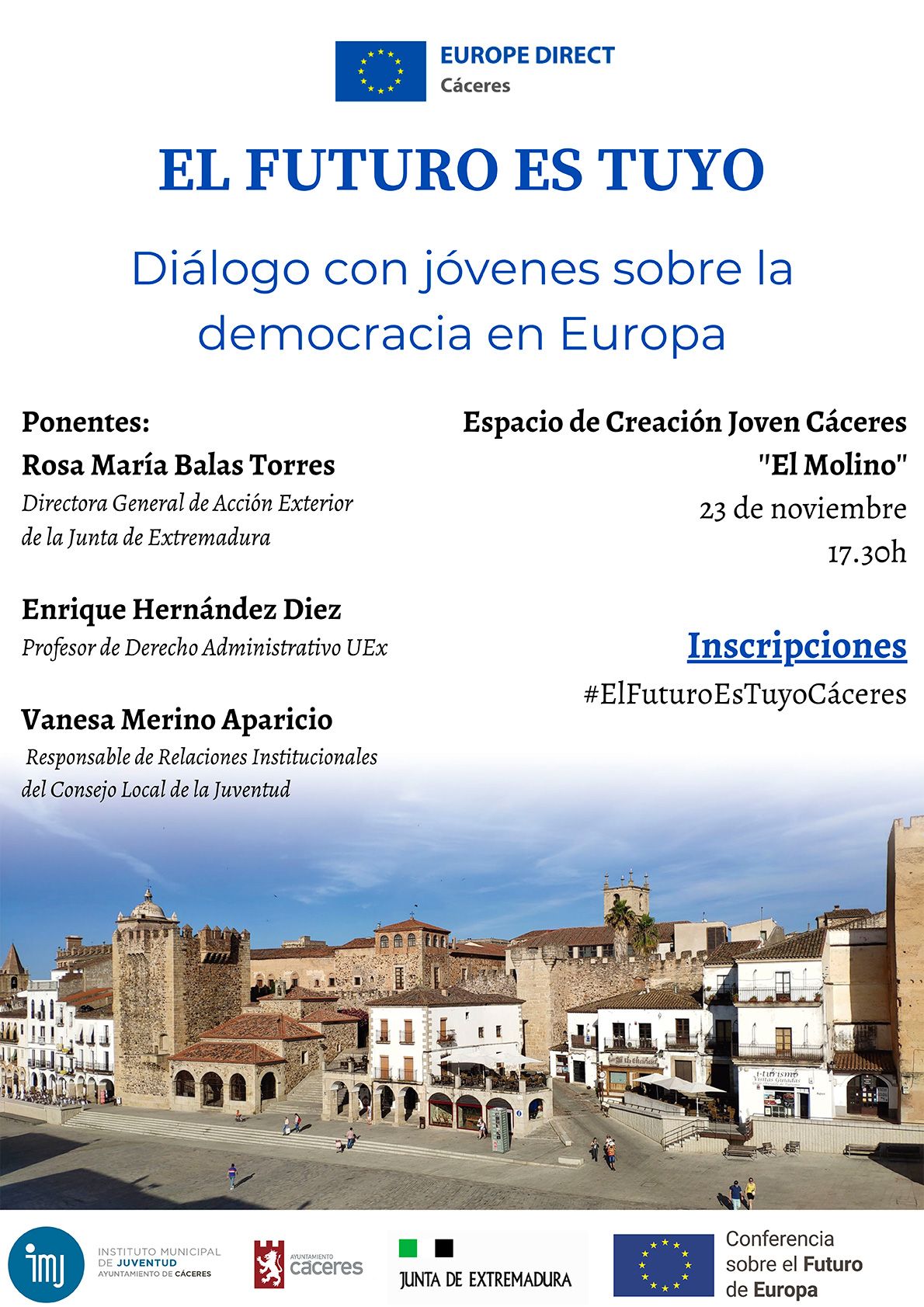 Diálogo con Jóvenes sobre la Democracia en Europa