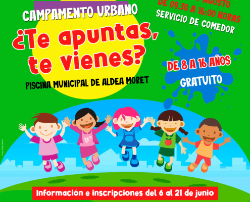 campamento urbano ¿Te apuntas, te vienes?