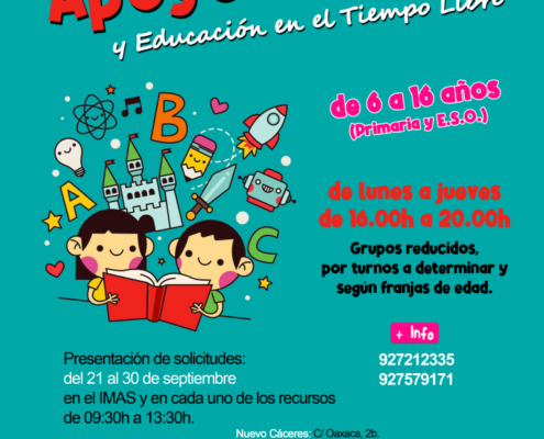 RECURSOS DE APOYO SOCIOEDUCATIVO