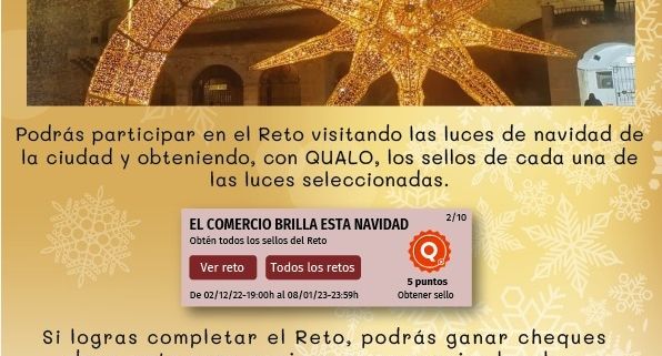 El comercio brilla en navidad