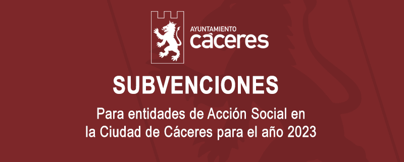 Subvenciones para entidades de acción social 2023