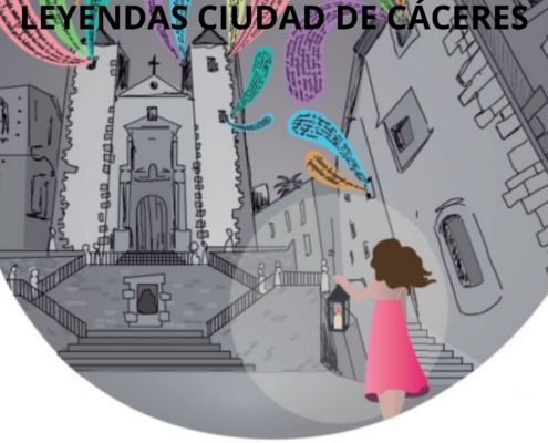 CARTEL XIII CERTAMEN DE CUENTOS Y LEYENDAS CIUDAD DE CÁCERES