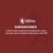 subvenciones a Organizaciones no Gubernamentales