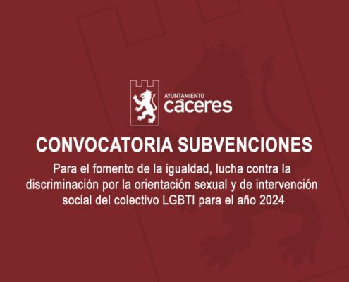 SUBVENCIONES - LGBTI