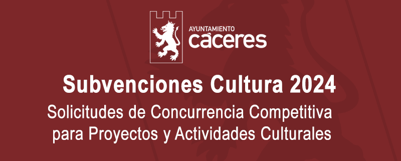 Subvenciones cultura 2024