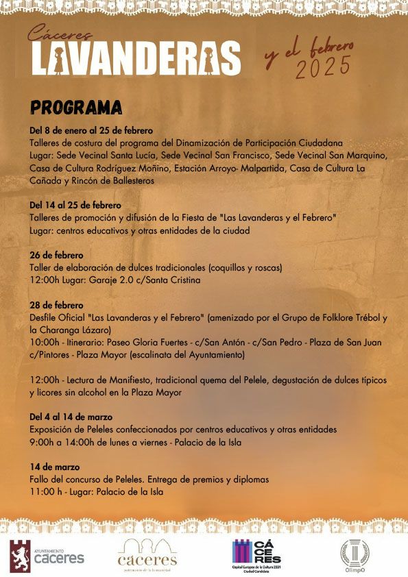 Cartel Lavanderas 2025