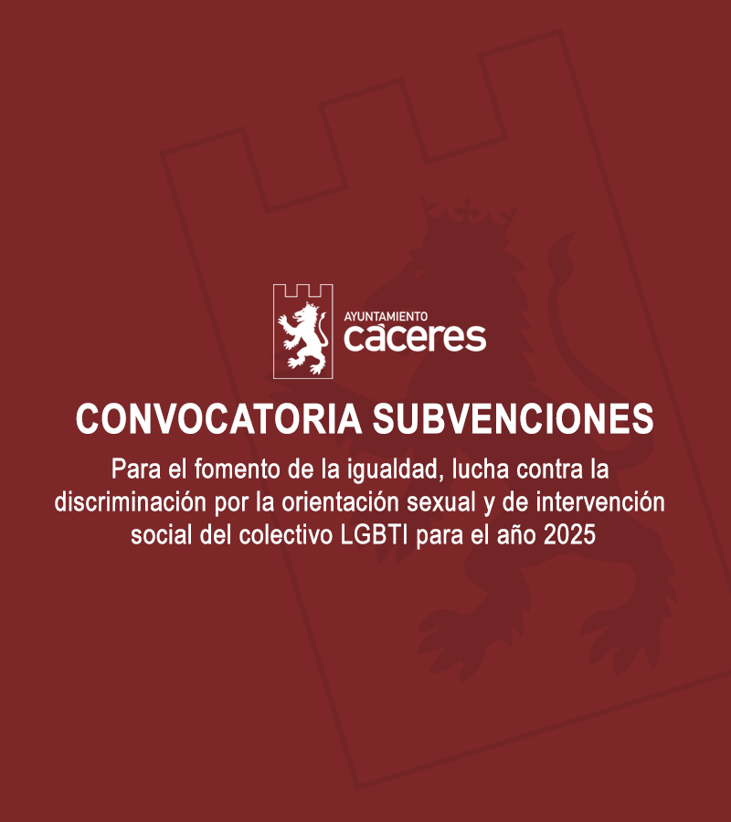 Subvenciones (LGBTI) 2025