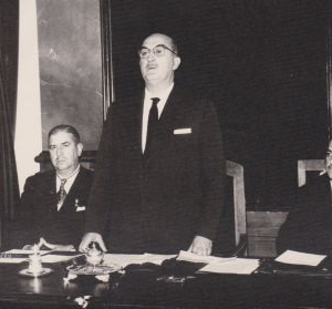 Toma de posesión de Díaz de Bustamante (21 sep. 1963)