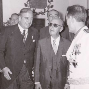 Visita de Francisco Franco a Cáceres. (07 julio 1970)