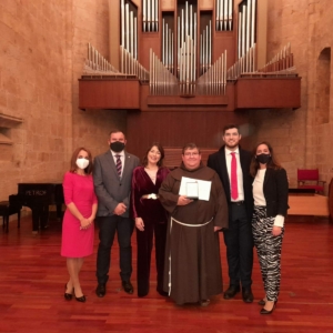 Acto de entrega de la Medalla Ciudad de Cáceres 