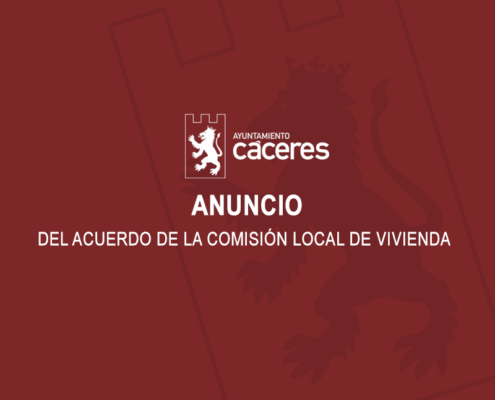 ANUNCIO DEL ACUERDO DE LA COMISIOON LOCAL DE VIVIENDA RELATIVO AL PROCESO DE ADJUDICACION DE VIVIENDAS DE TITULARIDAD MUNICIPAL EN RÉGIMEN DE ALQUILER
