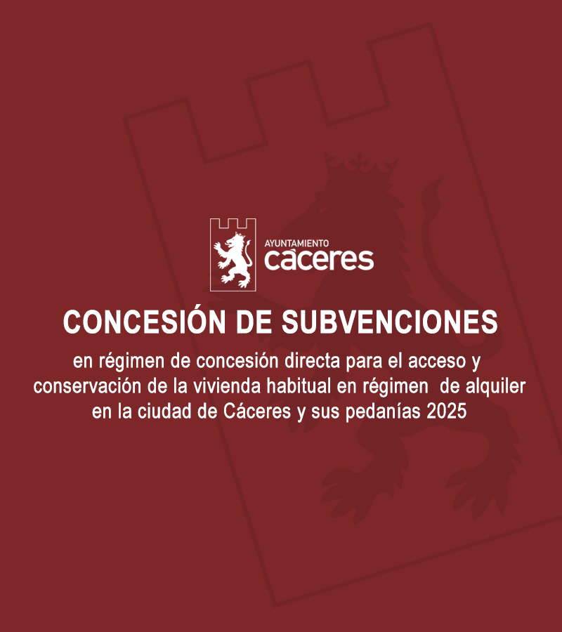 Subvenciones vivienda en régimen de alquiler