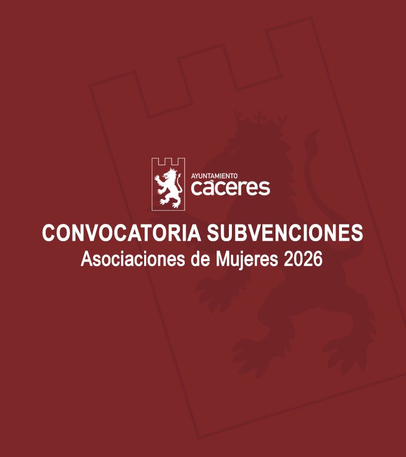 CONVOCATORIA SUBVENCIONES Asociaciones de Mujeres 2026