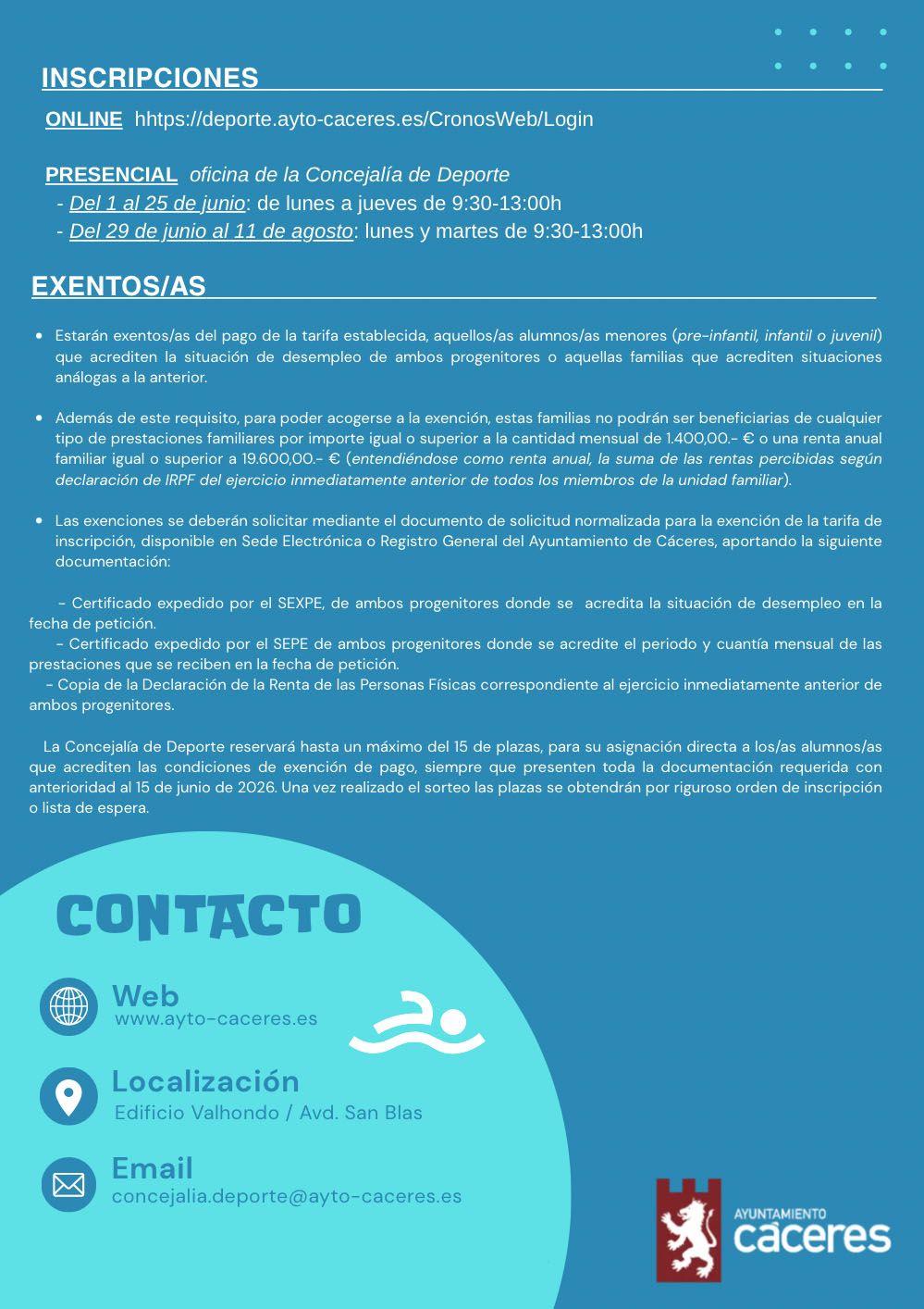 Natación 2026 - 1 Natación 2026