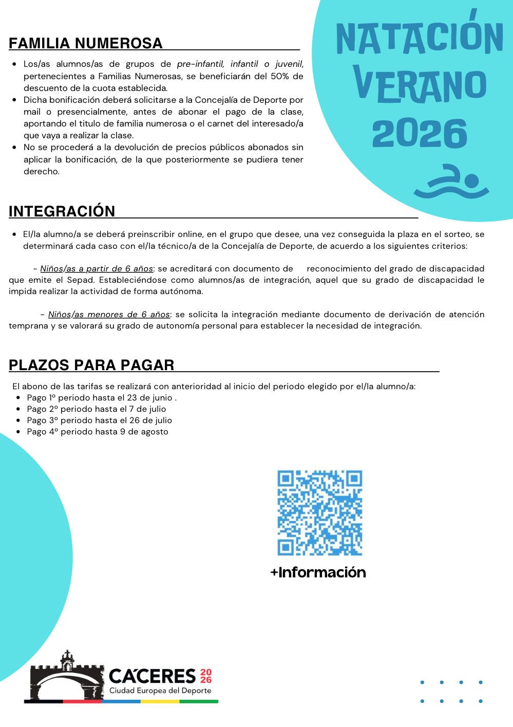 Natación 2026 - 2 Natación 2026