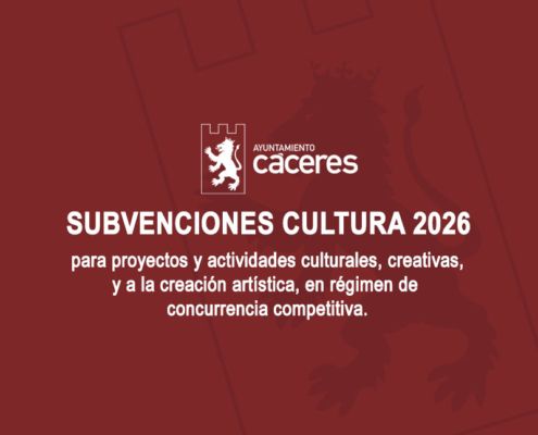 CONVOCATORIA SUBVENCIONES Cultura 2026