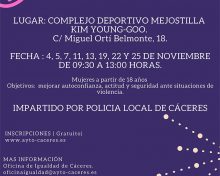 VII Jornadas de Autoprotección para mujeres