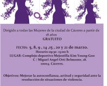 VI JORNADAS DE AUTOPROTECCION PERSONAL PARA MUJERES