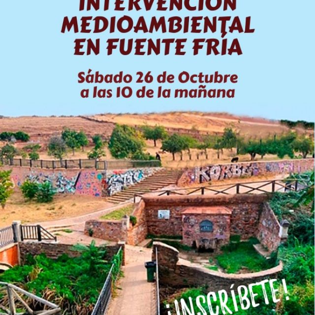 Intervención Medioambiental en Fuente Fría