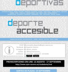 Escuelas Deportivas y Deporte Accesible 2019 -2020