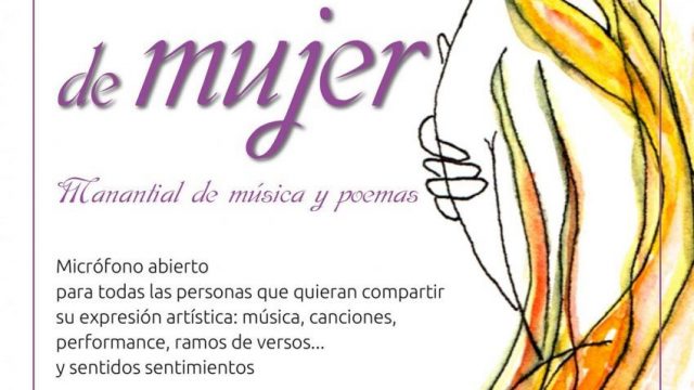 III Abrazo de Mujer: manantial de música y poemas. 8 de marzo Día Internacional de la Mujer