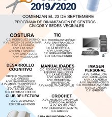 Programa de Dinamización de Centros Cívicos y Sedes Vecinales 2019/2020