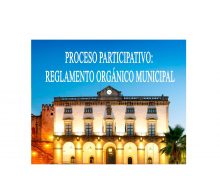PROCESO PARTICIPATIVO: Reglamento Orgánico Municipal